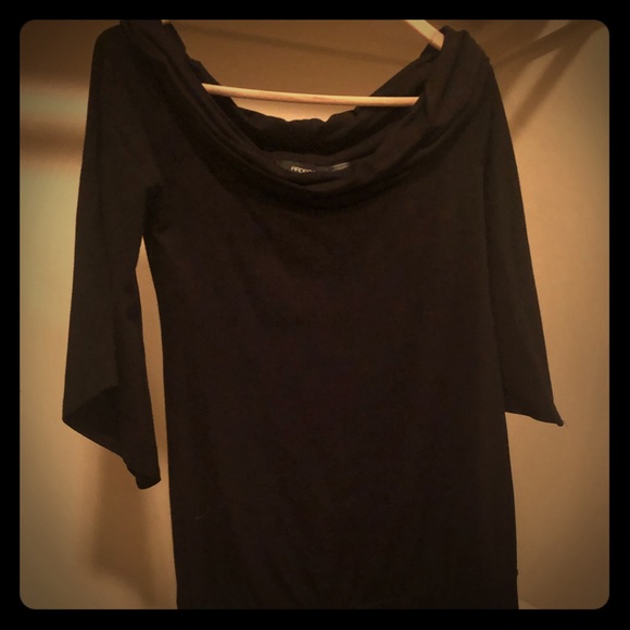 Black Arden B. Top with 3/4 Sleeves - Size M (EUC) - Picture 2 of 7